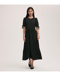 Finery London - Demi Crepe Tiered Midi Dress - Lyst