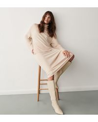 Finery London - Thea Knitted Midi Skirt - Lyst
