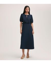 Finery London - Anika Crepe Midi Tea Dress - Lyst