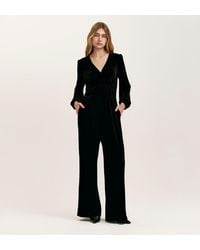 Finery London - Anna Velvet Jumpsuit - Lyst