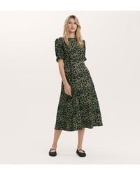 Finery London - Mela Crepe Midi Tea Dress - Lyst