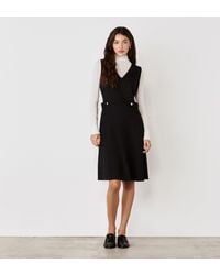 Finery London - Lori Ponte Jersey Knee Length Dress - Lyst