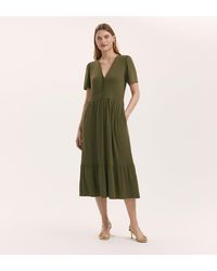 Finery London - Edith Jersey Midi Dress - Lyst
