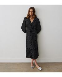 Finery London - Suzie Polka Dot Midi Dress - Lyst
