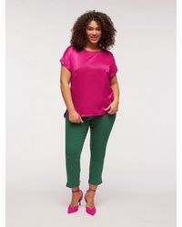 Pantaloni casual, eleganti e chino FIORELLA RUBINO da donna - Fino al 50%  di sconto | Lyst