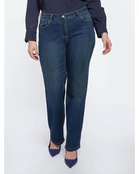 FIORELLA RUBINO - Jeans regular Smeraldo - Lyst