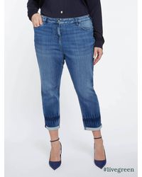 FIORELLA RUBINO - Jeans slim girl fit tie and dye - Lyst