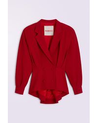 Fiorucci - Puff Sleeve Cropped Blazer - Lyst
