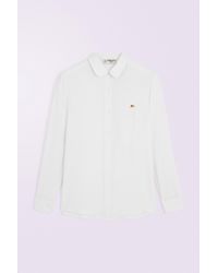 Fiorucci - Angels Patch Crepe De Chine Shirt - Lyst