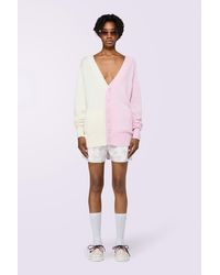 Fiorucci - Open Back Knit Cardigan - Lyst