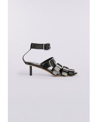 Fiorucci - Leather Buckle Strap Heels - Lyst