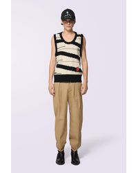 Fiorucci - Raspberry Stripe Knit Vest Multi - Lyst