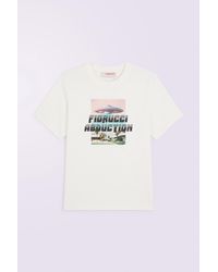 Fiorucci - Abduction Regular T-Shirt Cream - Lyst