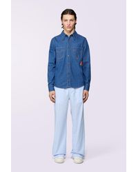 Fiorucci - Patch Denim Shirt - Lyst