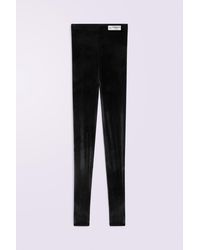 Fiorucci - Velour Semi-Footed Leggings - Lyst
