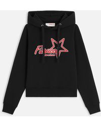 Fiorucci - Ultra Team Glitter Star Logo Regular Hoodie - Lyst