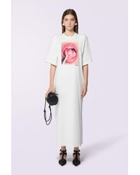 Fiorucci - Lollipop Mouth Maxi T-Dress - Lyst