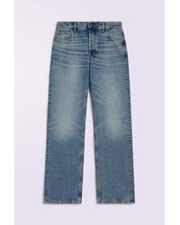 Fiorucci - Heart Graphic Straight Fit Jeans Mid - Lyst