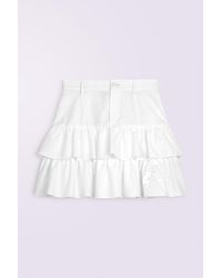 Fiorucci - Kissing Angels Mini Skirt - Lyst