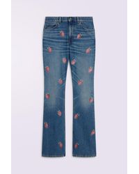 Fiorucci - Raspberry Flare Jeans Mid - Lyst