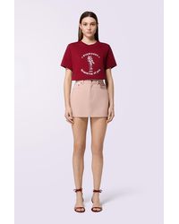Fiorucci - Denim Mini Skirt - Lyst