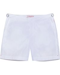 Orlebar Brown - Bulldog Buckle Detailed Swim Shorts - Lyst