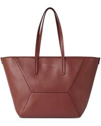 Brunello Cucinelli - Leather Shopping Bag - Lyst