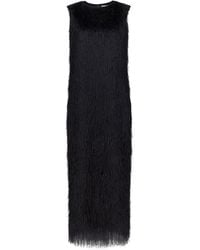 Loulou de Saison - Tiwa Maxi Fringed Dress - Lyst