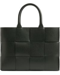 Bottega Veneta - Tote Bag In Intreccio Leather With Adjustable And Detachable Strap - Lyst