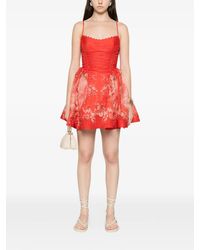 Zimmermann Melody Lace Up Dress | Lyst