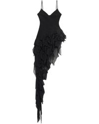 Blumarine - Cady Ruffled Mini Dress - Lyst