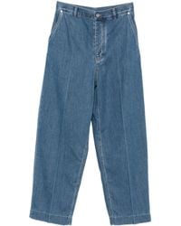 Bottega Veneta - Logo-patch Straight Jeans - Lyst