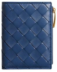 Bottega Veneta - Woven Zip Wallet - Lyst