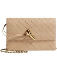 Bottega Veneta - Andiamo Pouch On Chain - Lyst