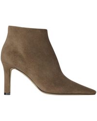The Row - Carla Square-toe Boots - Lyst