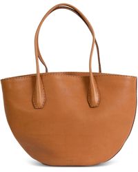 The Row - Top-handles Leather Shoulder Bag - Lyst