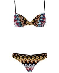 Missoni - Zigzag-knit Bikini Set - Lyst