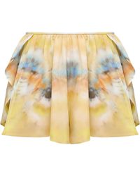 Zimmermann - Alchemy Silk Shorts - Lyst