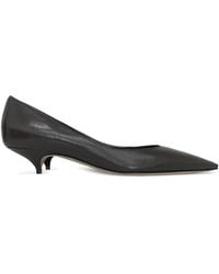The Row - Pointed-toe Kitten-heel Pumps - Lyst