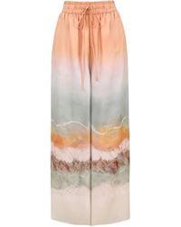 Zimmermann - Daylight Relaxed Pant Tie Dye - Lyst