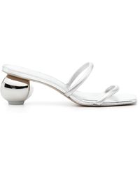 Cult Gaia - Leora 57mm Leather Mules - Lyst