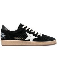 Golden Goose - Ballstar Star-appliqué Suede Low-top Trainers - Lyst