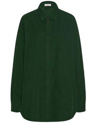The Row - Penna Shirt In Corduroy - Lyst