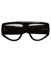 Bottega Veneta - Classic Shield Sunglasses - Lyst