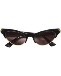 Bottega Veneta - Angle Cat Eye Sunglasses - Lyst