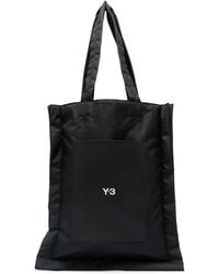 Y-3 - Lux Logo-print Tote Bag - Lyst