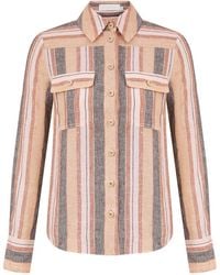 Zimmermann - Wanderlust Stripe Shirt - Lyst