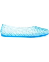 Ancient Greek Sandals - Translucent-design Ballet Flats - Lyst