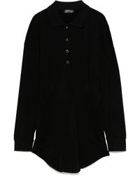 Mugler - Corseted Polo Mini Dress - Lyst