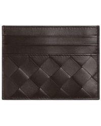 Bottega Veneta - Intrecciato Leather Card Holder - Lyst